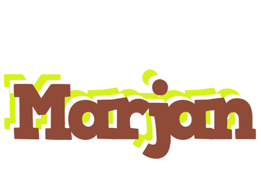 Marjan caffeebar logo