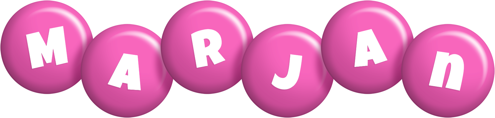Marjan candy-pink logo