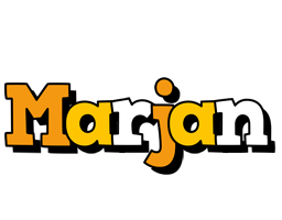 Marjan cartoon logo