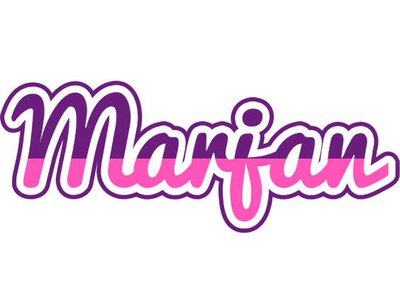 Marjan cheerful logo