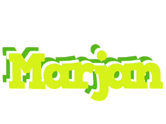 Marjan citrus logo