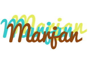 Marjan cupcake logo