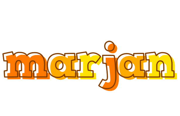 Marjan desert logo