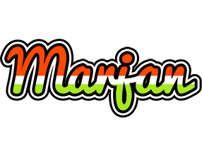 Marjan exotic logo