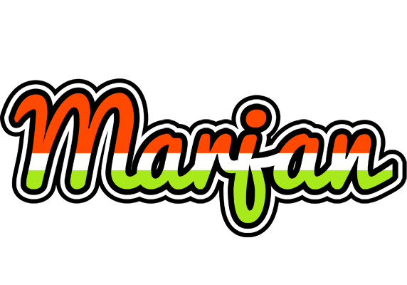 Marjan exotic logo