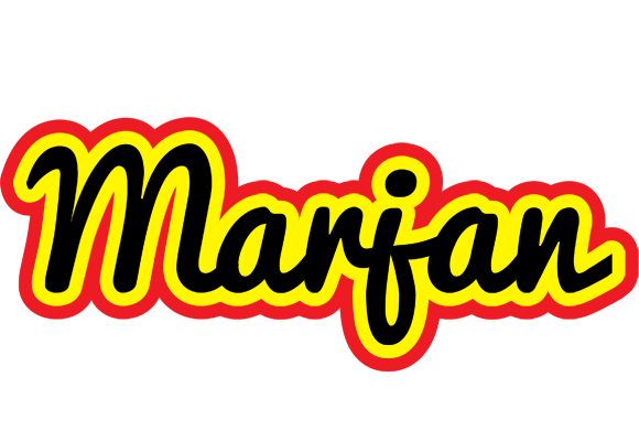 Marjan flaming logo