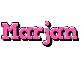 Marjan girlish logo