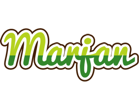 Marjan golfing logo