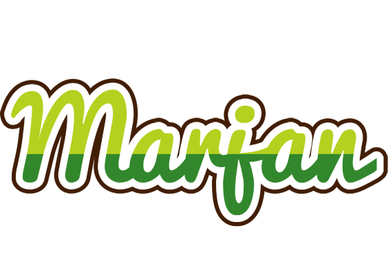 Marjan golfing logo