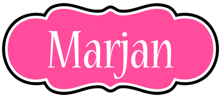 Marjan invitation logo