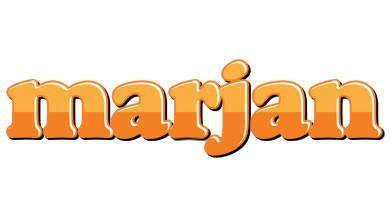 Marjan orange logo