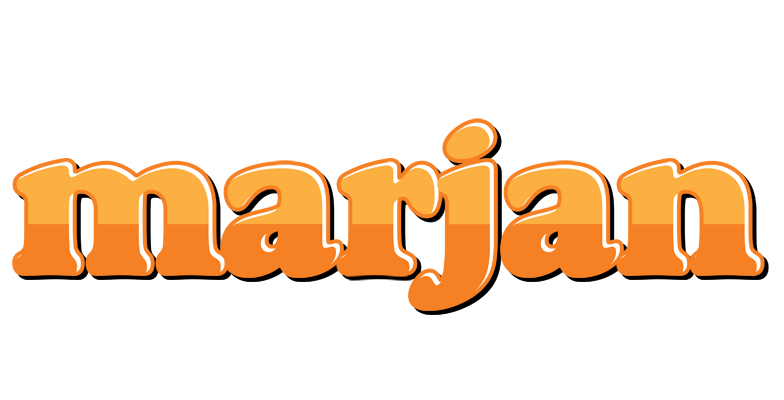 Marjan orange logo
