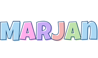 Marjan pastel logo