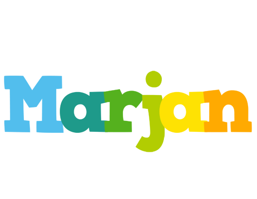 Marjan rainbows logo