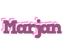 Marjan relaxing logo