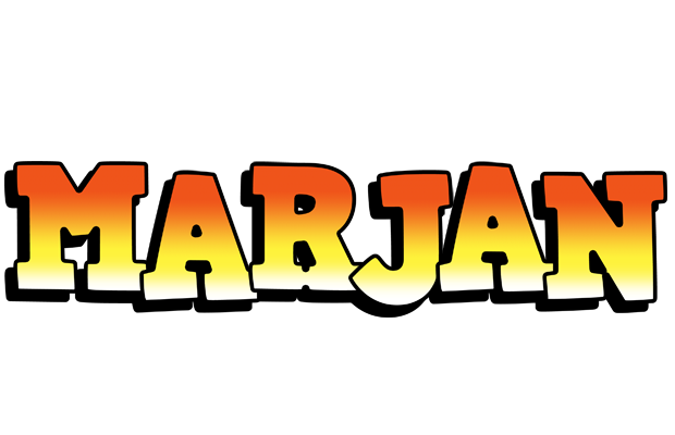 Marjan sunset logo