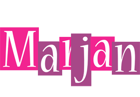 Marjan whine logo