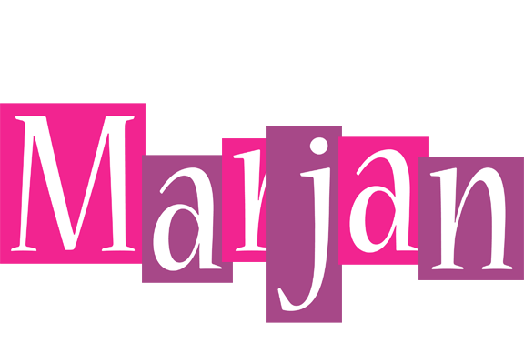 Marjan whine logo