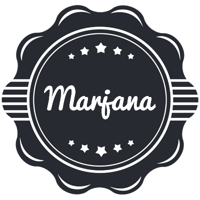 Marjana badge logo