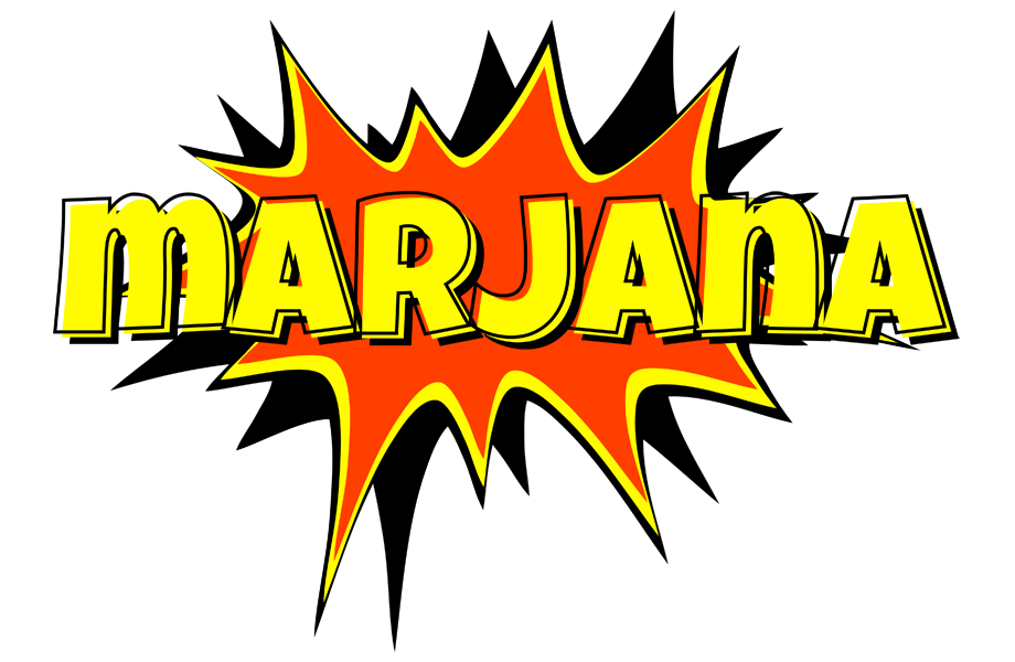 Marjana bazinga logo