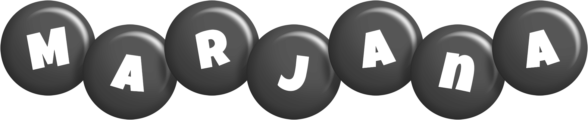 Marjana candy-black logo