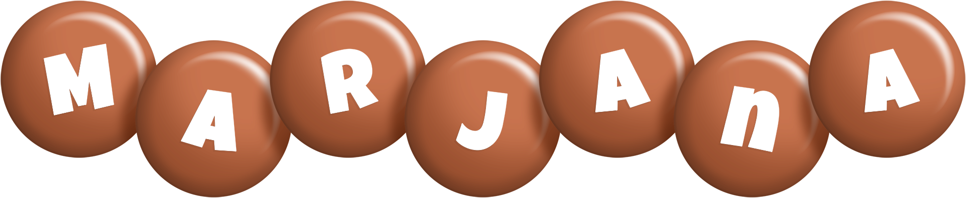 Marjana candy-brown logo