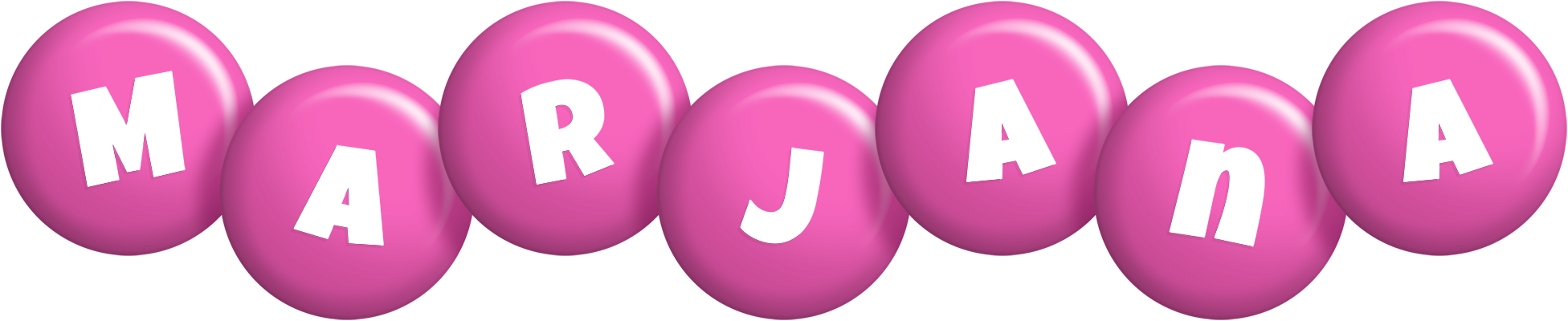 Marjana candy-pink logo