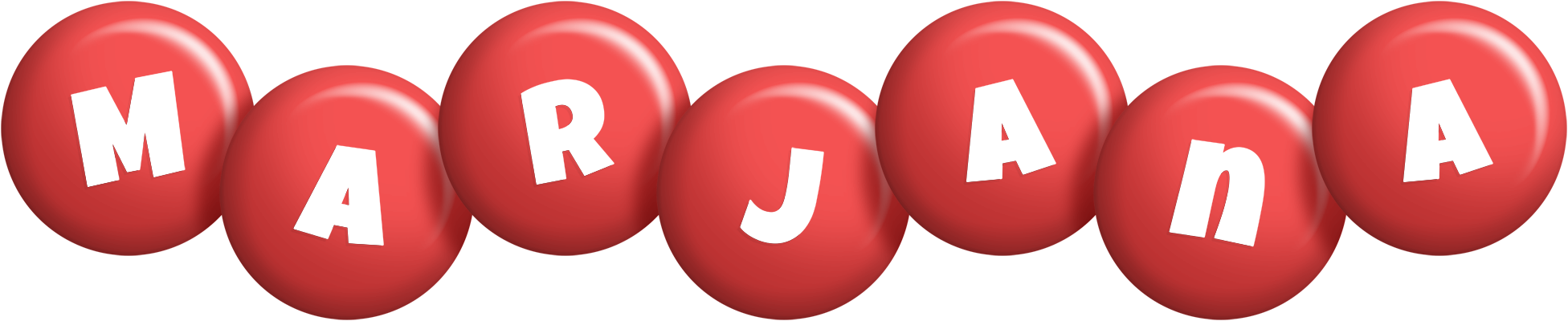 Marjana candy-red logo