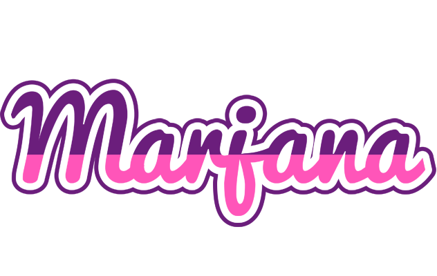 Marjana cheerful logo