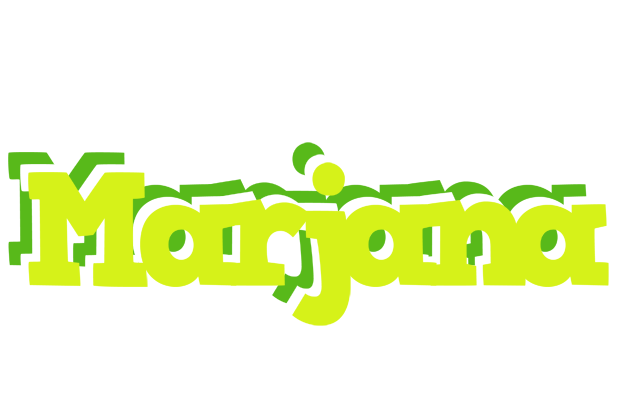Marjana citrus logo