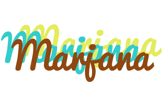Marjana cupcake logo