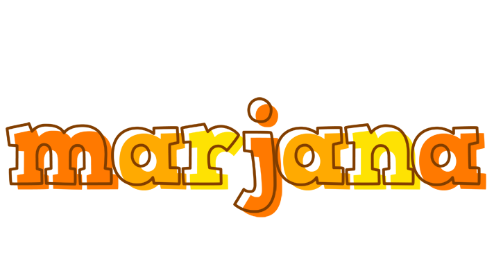 Marjana desert logo