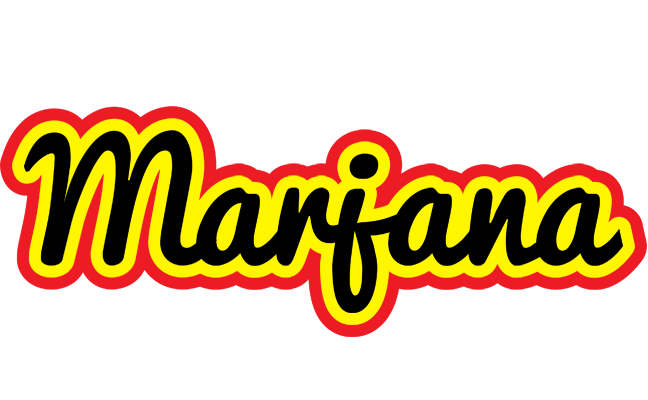 Marjana flaming logo
