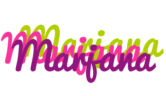 Marjana flowers logo