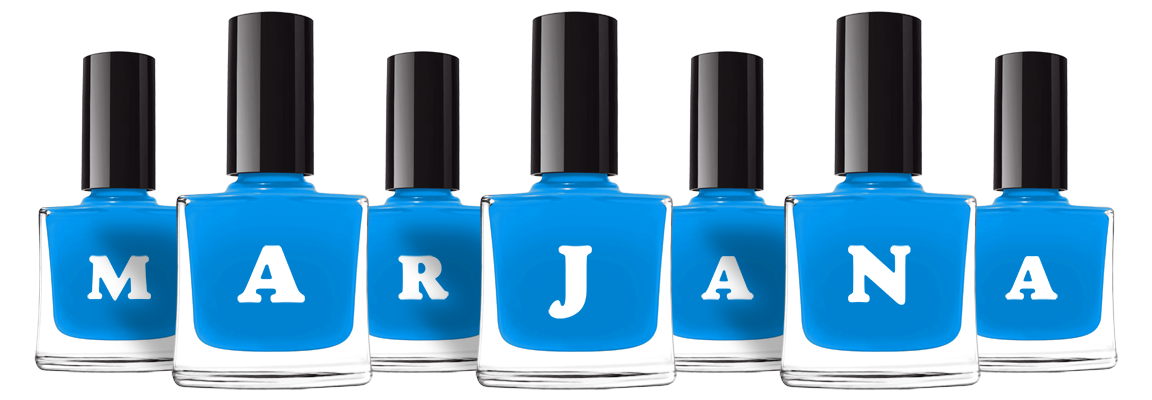 Marjana glossy logo
