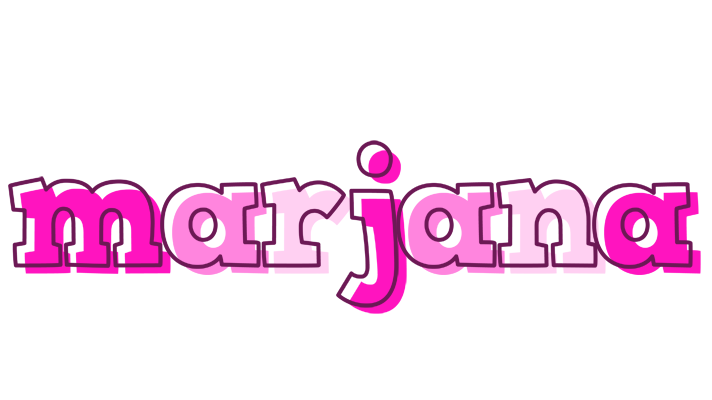 Marjana hello logo