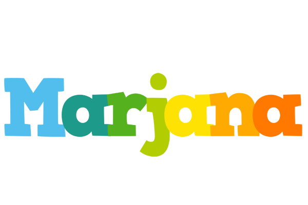 Marjana rainbows logo