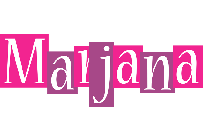 Marjana whine logo