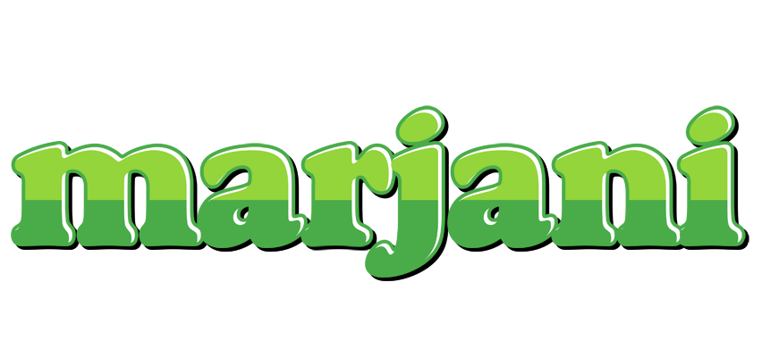 Marjani apple logo