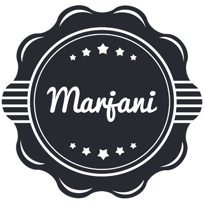 Marjani badge logo