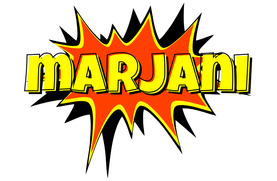 Marjani bazinga logo