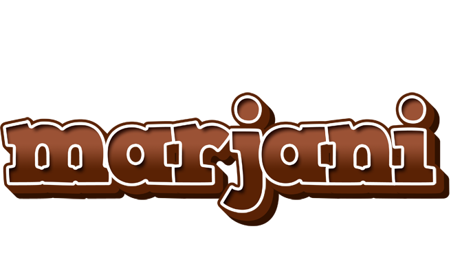 Marjani brownie logo