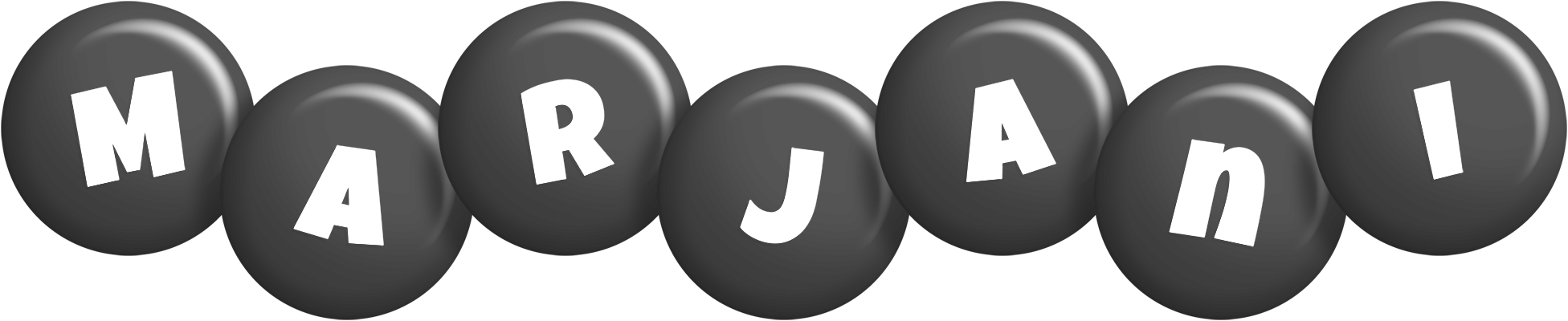 Marjani candy-black logo