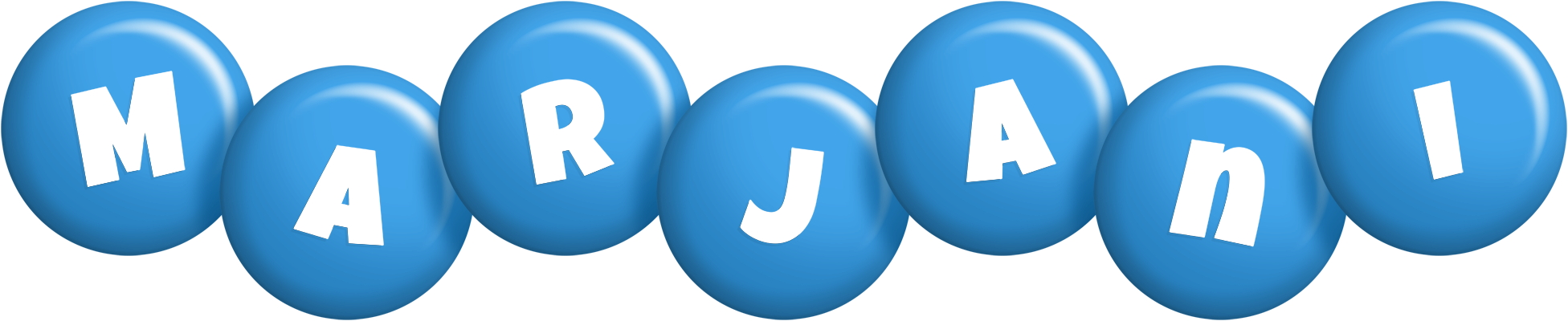 Marjani candy-blue logo
