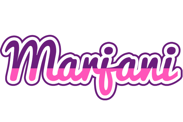 Marjani cheerful logo