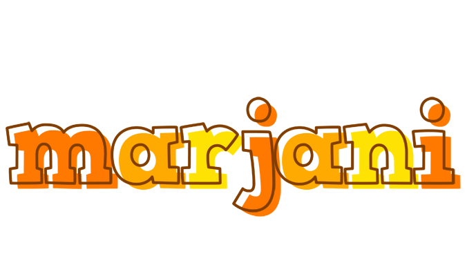 Marjani desert logo