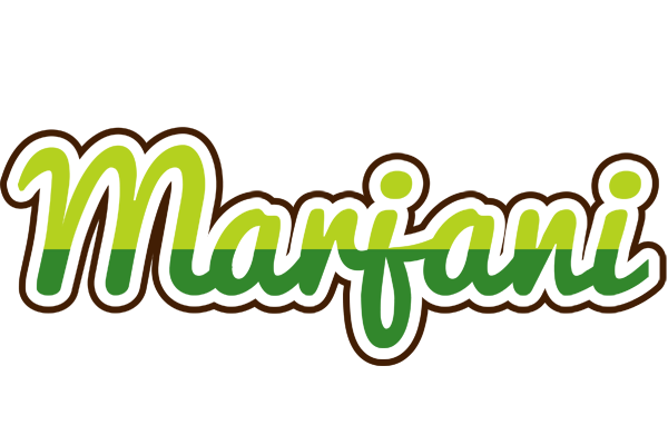 Marjani golfing logo
