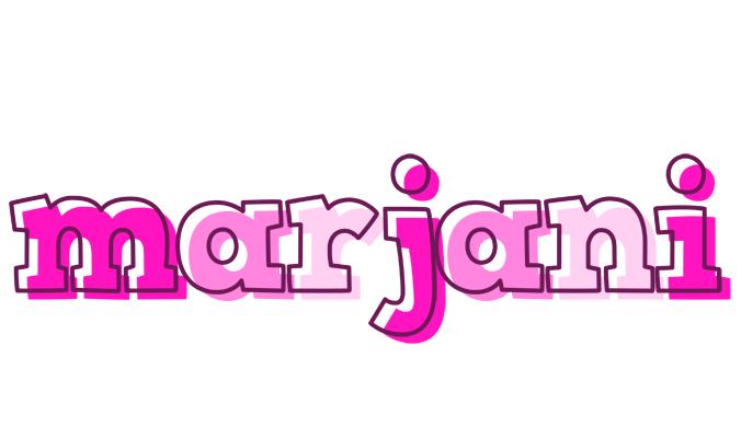 Marjani hello logo