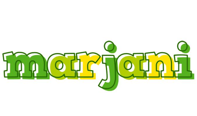 Marjani juice logo