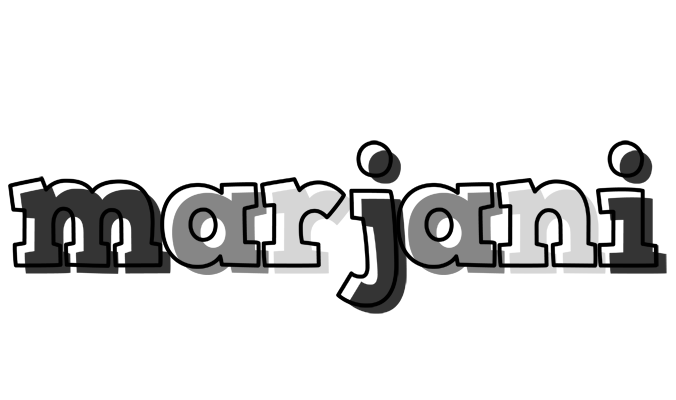 Marjani night logo